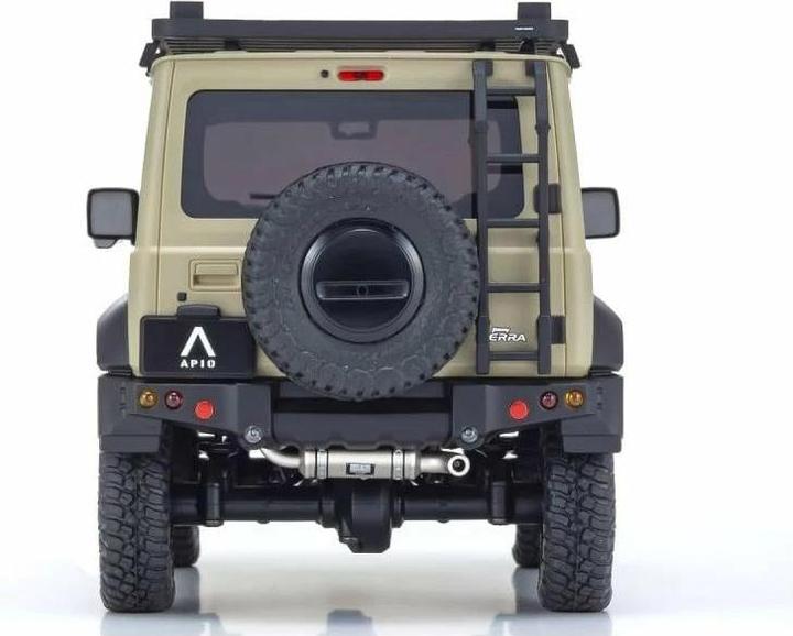 Actual product image Kyosho Scale Crawler Mini-Z Suzuki Jimny Apio TS4, Khaki 1:18, ARTR (RTR Ready-to-Run)