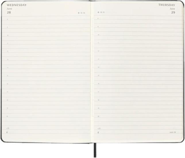 Image du produit Moleskine Agenda d'affaires Daily (13 x 21 cm, Anglais)