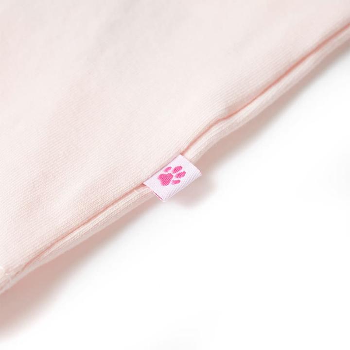 Produktbild VidaXL Kinder-T-Shirt mit Rüschenärmeln Zartrosa 104,Material (104)