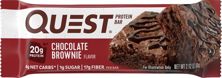 Actual product image Quest Nutrition Quest Bar (Chocolate brownie, 12 pcs., 720 g)