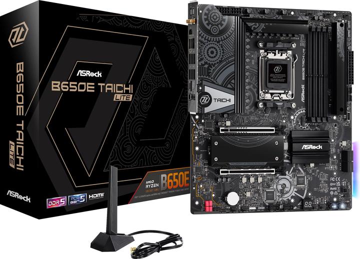 Produktbild AsRock B650E Taichi Lite (AM5, AMD B650E, ATX, E-ATX)