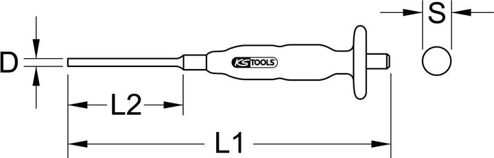 Produktbild KS Tools Splinttreiber