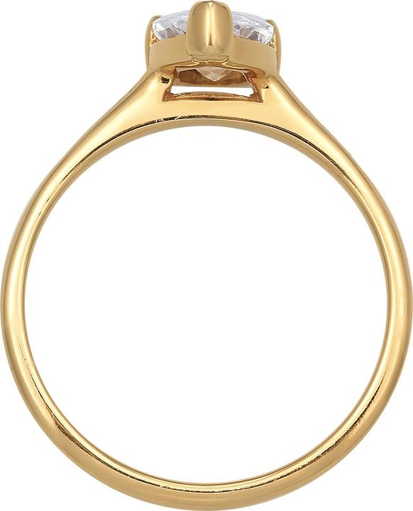 Produktbild Elli Cocktailring, Kristall Ring, Tropfen (52, 925 Silber)
