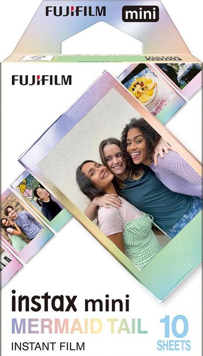 Actual product image Fujifilm Instax Mini Mermaid Tail 10 sheets (Instax Mini)