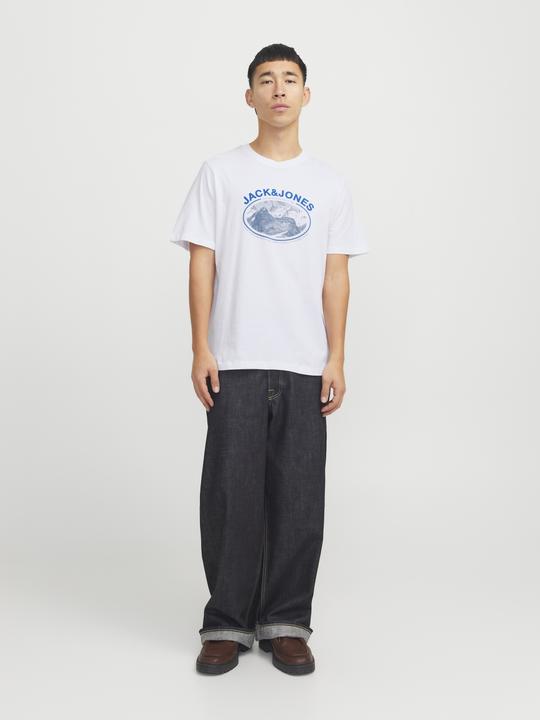 Immagine prodotto Jack & Jones T-shirt stampata con scollo rotondo (XS)