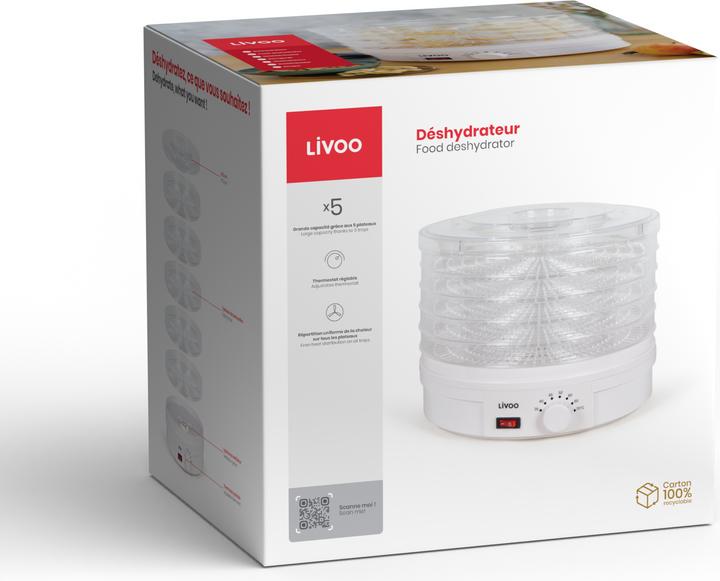 Actual product image Livoo Dehydrator