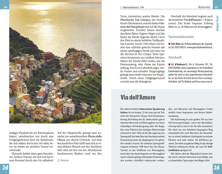 Image du produit Reiseführer Ligurien, Italienische Riviera, Cinque Terre (mit 22 Wanderu (Allemand, Vautour sibyllin, 2023)