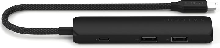 Immagine prodotto Satechi Hub multiplo Slim 4 nero (USB-C, 4 Porti)