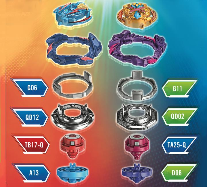 Image du produit Hasbro Bey Qs Ultimate Evo Valtryek Et Divine (Multilingue)