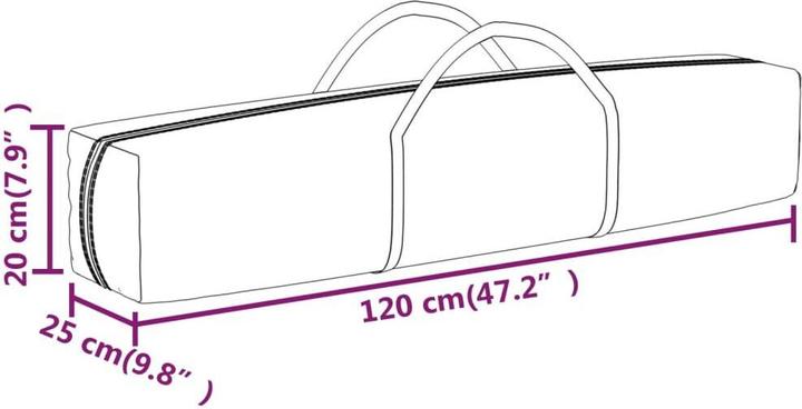 Actual product image VidaXL Bernhilde (291 cm, 291 cm)