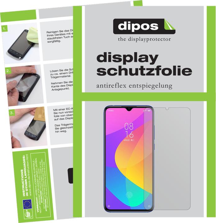 Dipos Screen Protector Anti-Glare (2 Piece, Mi 9 Lite)