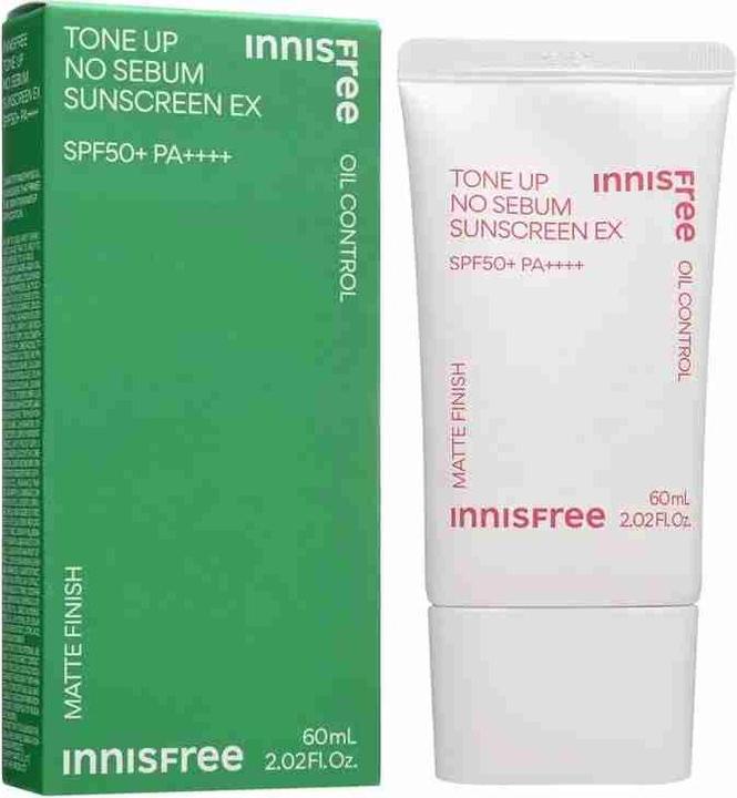 Immagine prodotto Innisfree Tone Up No Sebum Crema solare EX (Crema solare, SPF 50+, 50 ml)