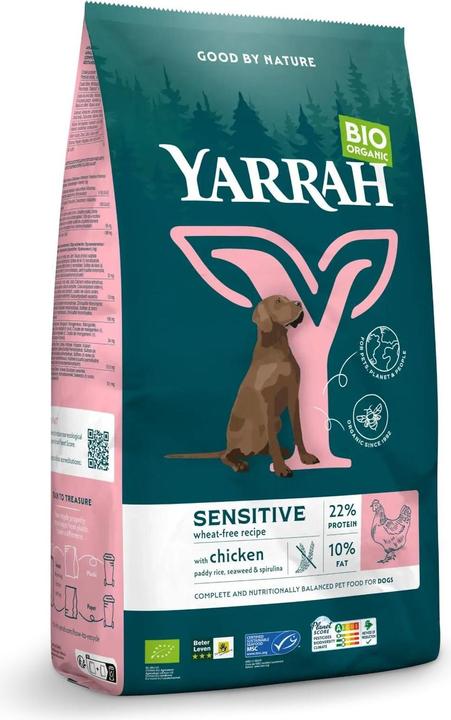 Immagine prodotto Yarrah Alimento secco BIO Sensitive Adult Pollo e Riso, 2 kg (Adulto, 1 pz., 2000 g)