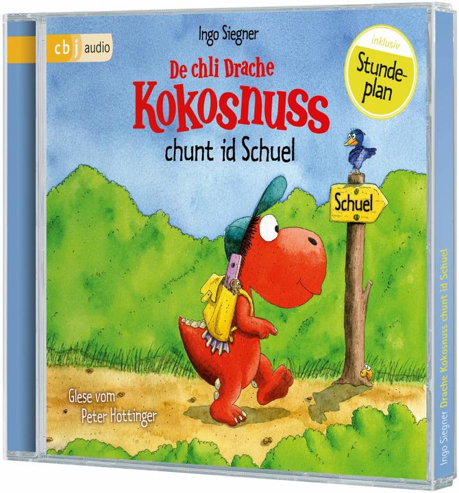 Actual product image The little dragon coconut goes to school (Ingo Siegner, Peter Hottinger, German)