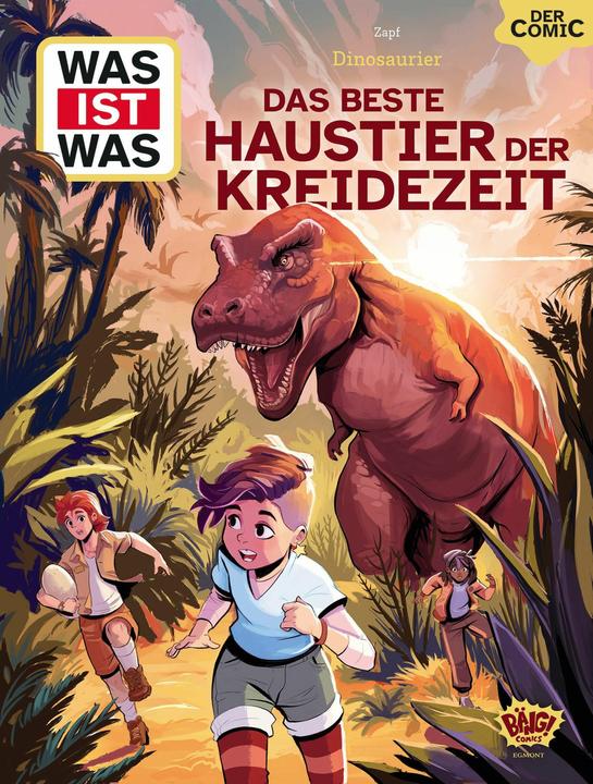 Immagine prodotto WAS IST WAS Comic - Dinosaurier - Das beste Haustier der Kreidezeit (Tedesco, Maschiatore, 2024)