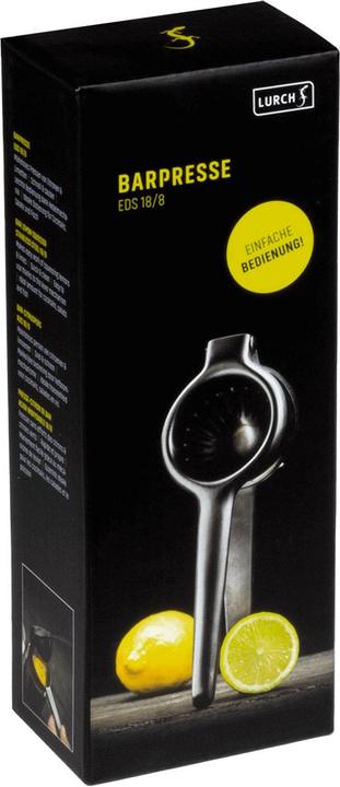 Actual product image Lurch Lemon press-B stainless steel smokey grey