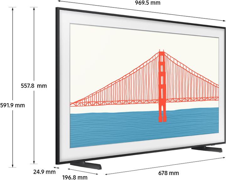 Produktbild Samsung The Frame QE43LS03A (43", LS03A, QLED, 4K, 2021)