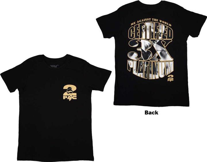 Actual product image Tupac Platinum (XXL)