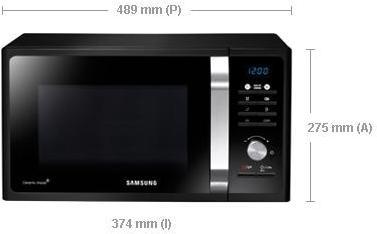 Produktbild Samsung MS23F301TAK/BA (23 l)