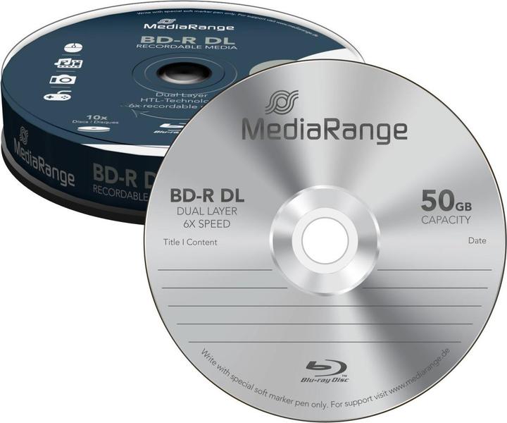 Immagine prodotto MediaRange Bd-R (10 x)