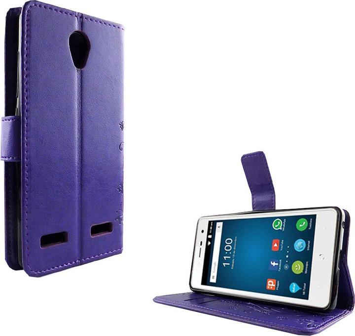 Produktbild König Design Hülle Handy Schutz für ZTE Blade L7 Case Cover Tasche Wallet Etui Handyhülle Neu (ZTE Blade L7)