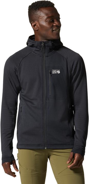 Mountain Hardwear M Polartec Power Grid Full Zip Hoody (XXL)
