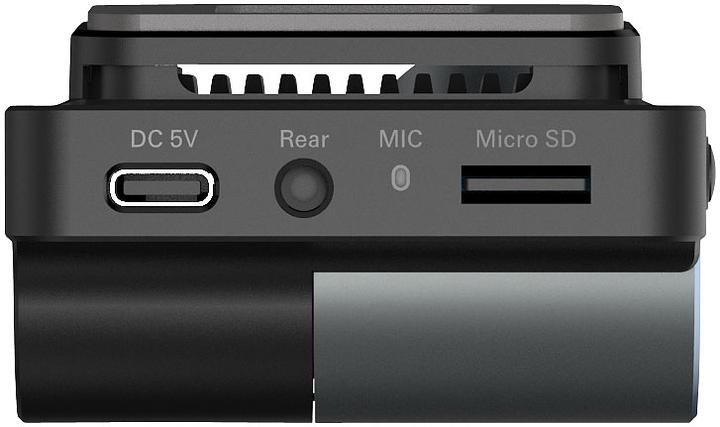 Image du produit NavGear ashcam 4K compacte avec caméra arrière Full HD, capteur G, détecteur de stationnement, application (Accéléromètre, Écran intégré, Microphone intégré, Récepteur GPS, 4K)