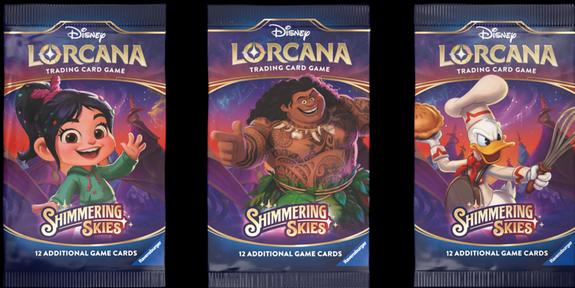 Image du produit Disney Lorcana Trading Card Game : Set 5 - Booster (anglais) (Anglais, Pack de boosters)