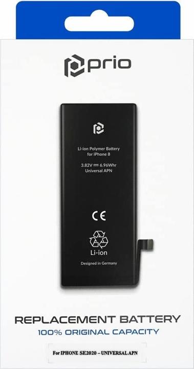 Actual product image prio Battery (Universal APN) (Rechargeable battery, iPhone SE (2020))