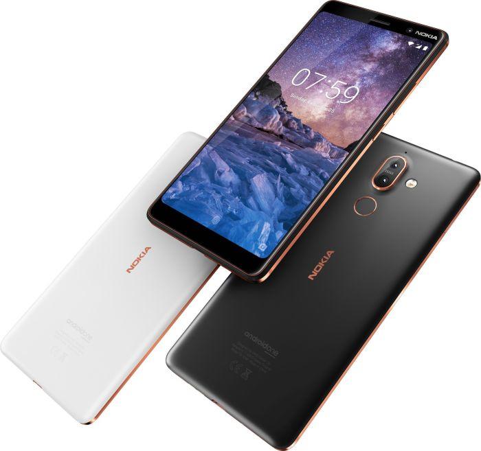 Produktbild Nokia 7 Plus (64 GB, White, 6", Hybrid Dual SIM, 12 Mpx, 4G)