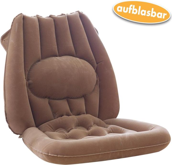 Actual product image Vital Comfort Seat cushion with lumbar support (52 x 35 cm)