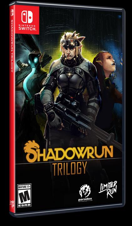 Produktbild Limited Run Shadowrun Trilogy () (Switch, Switch Lite, Switch OLED, EN)