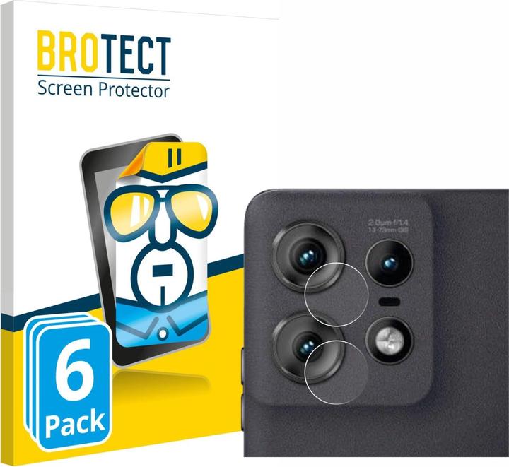 Actual product image BROTECT Screen Protector Clear (6 Piece, Motorola Edge 50 Pro)