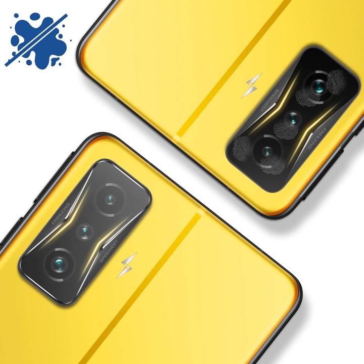 Actual product image 3MK Camera protection glass, camera glass (1 Piece, Xiaomi Redmi K50 Gaming, Xiaomi Poco F4 GT)