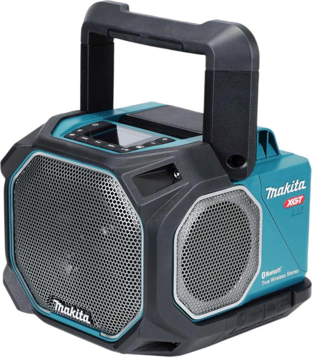 Makita MR014G Bluetooth-Lautsprecher 14.4/18/40V- LXT XGT- Bluetooth- koppelbar- (36 h, Akkubetrieb, Netzbetrieb)