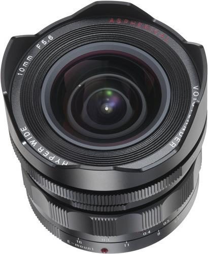 Productafbeelding Voigtländer Hyper-Wide Heliar 10mm / 5.6 asph. schw. (Sony E, Volledig formaat)