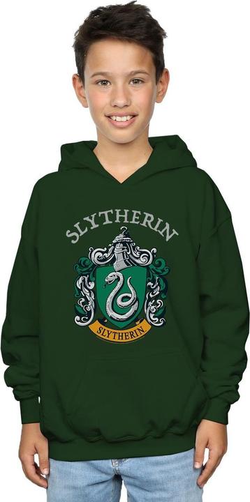 Actual product image Boys Slytherin Crest Hoodie (104)