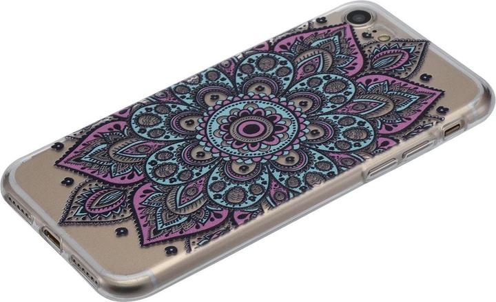 Produktbild König Design Henna Cover für Apple iPhone XS Case Schutz Hülle Silikon Bumper Tattoo Bunt Neu (Apple iPhone XS)
