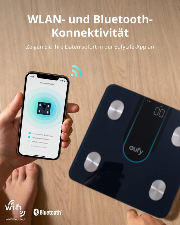 Immagine prodotto eufy Bilancia intelligente P2 (180 kg)