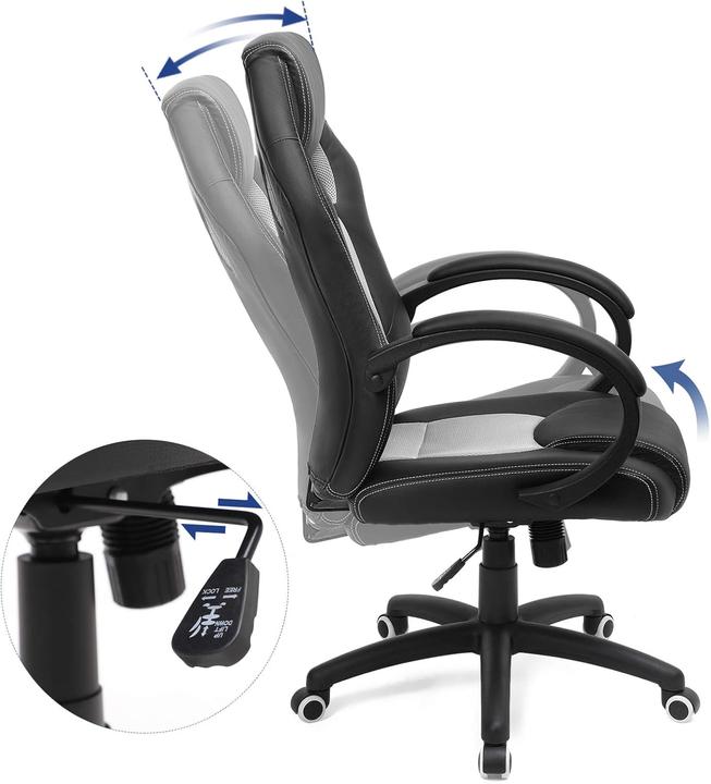 Image du produit Songmics OBG56BG Racing Bürostuhl