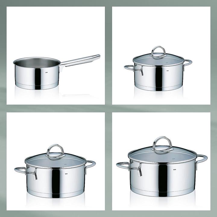 Produktbild Kela Kochtopf-Set Cailin (16 cm, Pfannenset + Topfset, Edelstahl)
