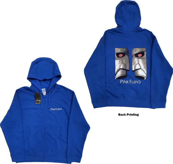 Pink Floyd Metal Heads Close Up (Zipper-Hoodie)