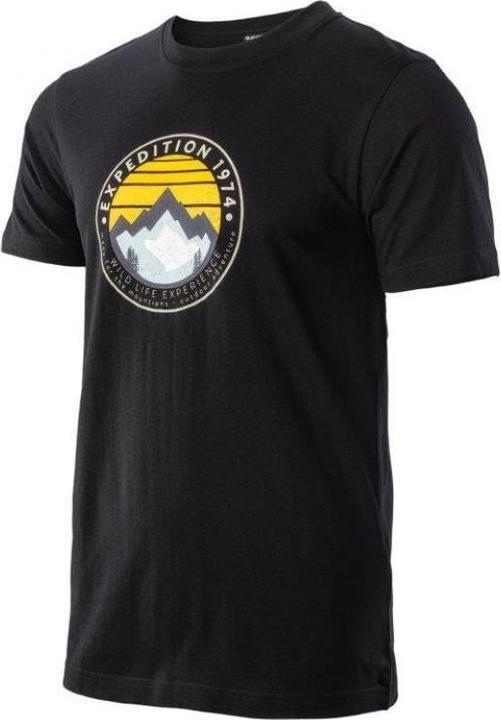 Actual product image Hi-Tec Zergo Men's T-Shirt, black, size XL (XL)