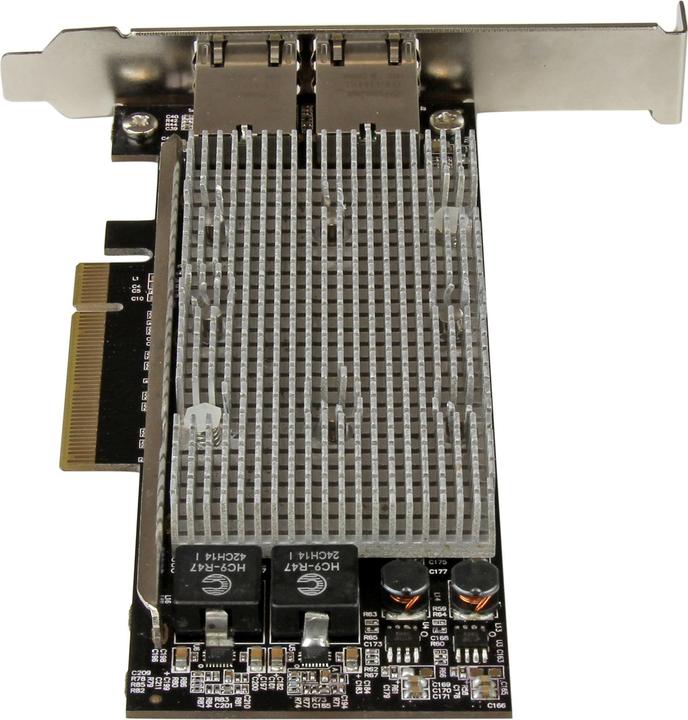 Image du produit StarTech Carte réseau 2 ports PCI Express 10GBase-T Ethernet - Adaptateur Ethernet 10GbE avec puce Intel X540 (Mini PCI Express)