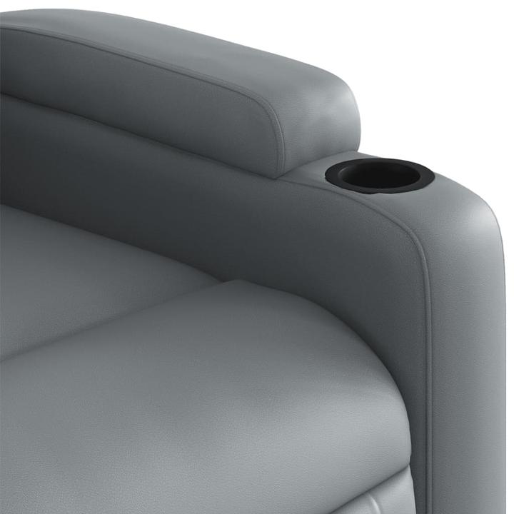 Produktbild VidaXL Massagesessel Grau Kunstleder,Farbe: Grau,Material