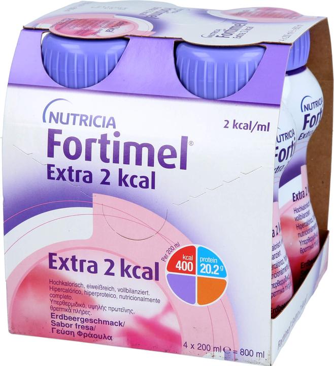 Image du produit Fortimel Protéine 2Kcal Fraise (Fraise, 4 x)