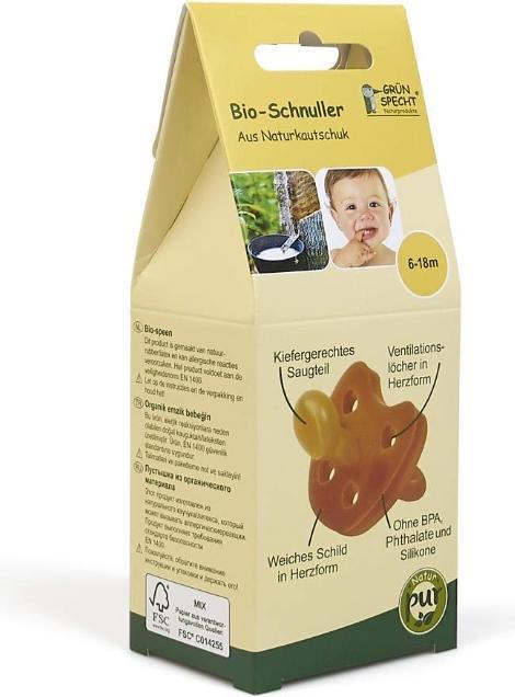 Produktbild Grünspecht Schnuller (1 x, 6 - 18 Monate)