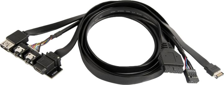 Actual product image Silverstone SST-G11313530-RT - USB Type C, USB3.1 Gen.2 Upgrade kit for chassis (0.81 m, USB 3.1, USB 3.0)