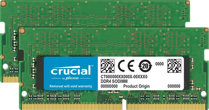 Crucial Memory for Mac (2 x 16GB, 2666 MHz, DDR4-RAM, SO-DIMM)