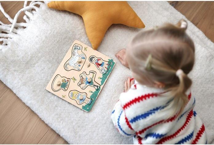 Image du produit Micki Fifi Brindacier: Puzzle (5 pièces)